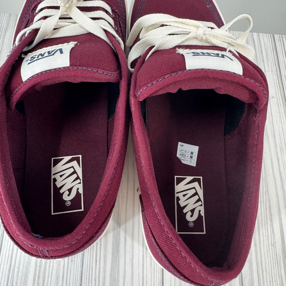 Vans Atwood Outdoor Port Royale Burgundy Canvas Skate Shoes VN000CX84QU Mens 12 - Picture 3 of 9